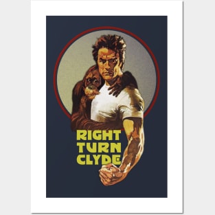 Mod.1 Right Turn Clyde Posters and Art